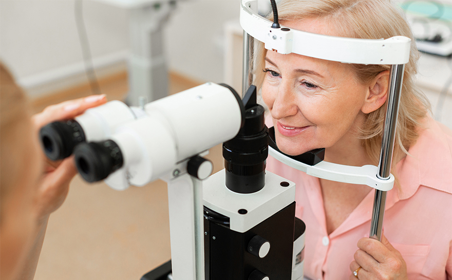 Examen des voies lacrymales au cabinet Ophtalmo-Laser Majorelle